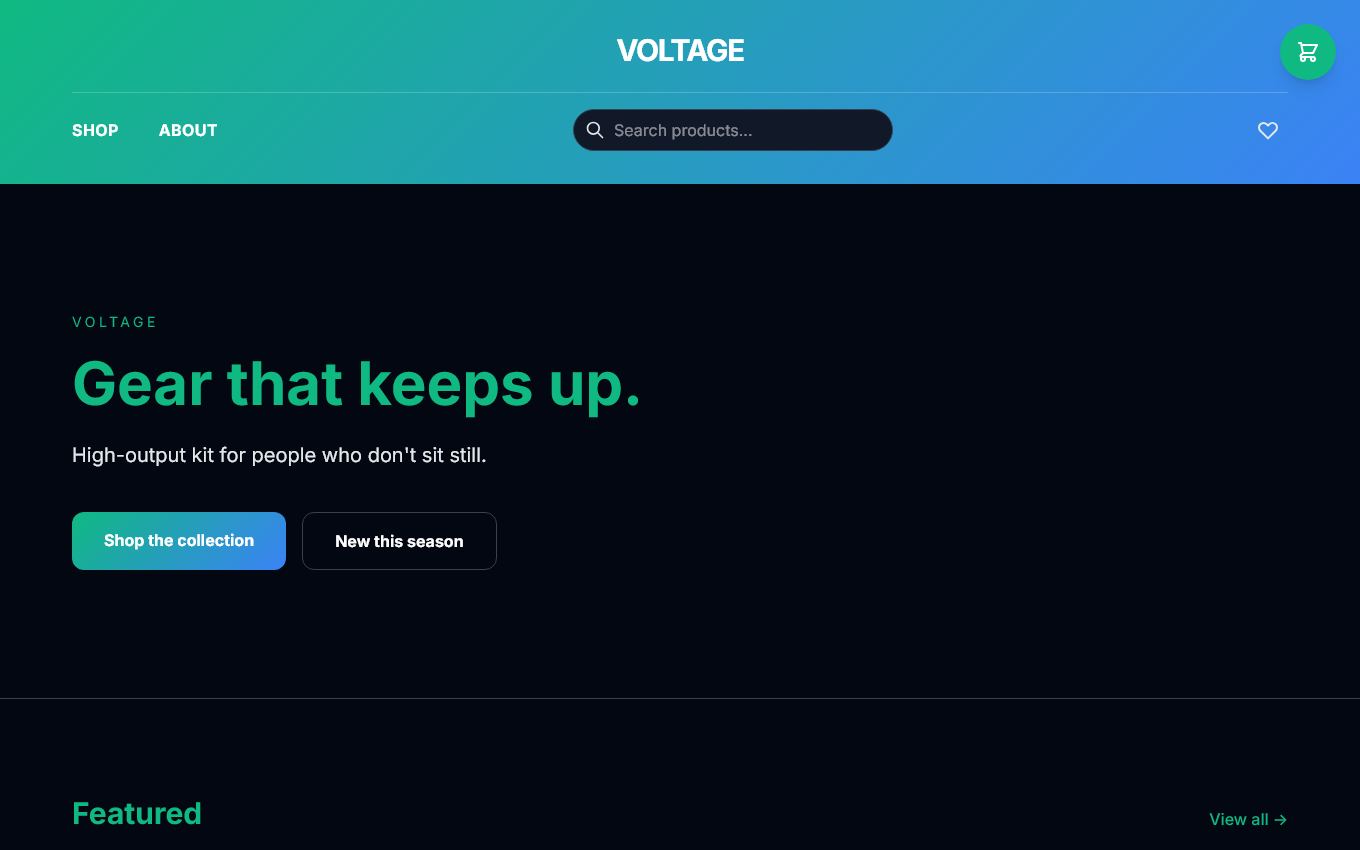 Home Voltage